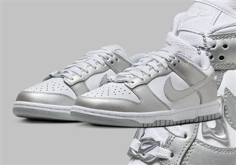 nike metallic dunks|metallic nike dunks.